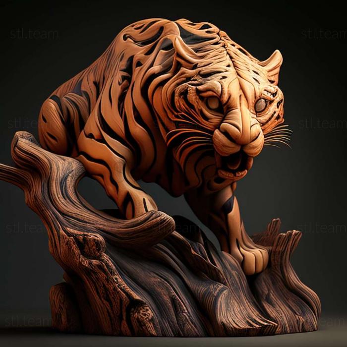 3D model Passalus punctiger (STL)